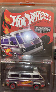 Hot Wheels Red Line Zamac Edition Volkswagen Sundown Pop Top Real Riders W/ Case