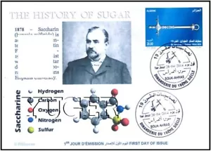 ALGERIA 2014 - FDC - Sugar - Chemistry - Constantin Fahlberg - Saccharin Russia - Picture 1 of 1