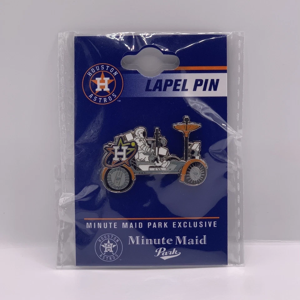 SPACE CITY LUNAR ROVER Houston Astros Lapel Pin MLB Minute Maid Park Exclusive - Image 1 of 1