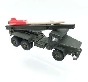 B440 Vintage 1961 Solido 201 France Unic Sahara Lance Fusée Kaki 1:50 Militaire - Imagen 1 de 5