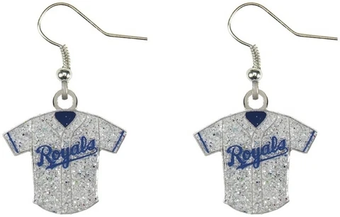MLB Baseball Team Logo Womens Ladies Glitter Jersey Earrings Pick Your Team Cover