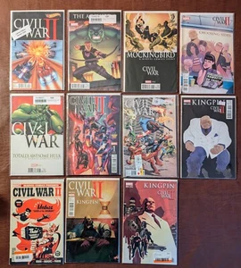 Marvel Comics Civil War Variant Only Lot / 11 Total (~2016) NM Range - Picture 1 of 12