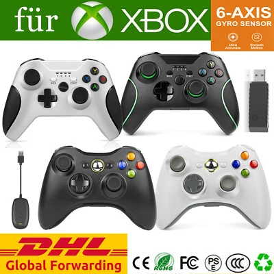 Wireless Gamepad Controller Für Microsoft XBOX One / XBOX Series / XBOX 360 / PC - Bild 1 von 4