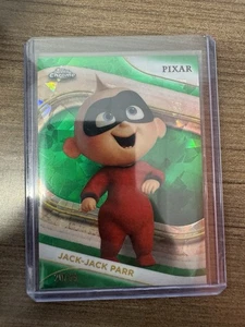 2025 Topps Cromo Disney Zafiro Jack-Jack Parr Verde Refractor #20/99 - Imagen 1 de 2