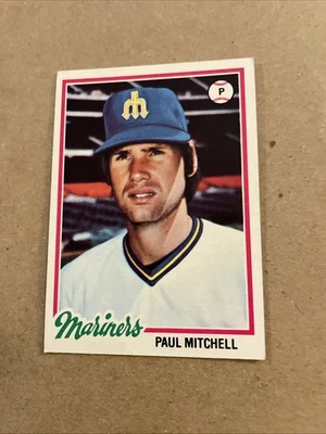1978 TOPPS #  558 PAUL MITCHELL  BASEBALL CARD - Image 1 of 2
