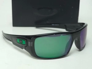NUEVAS GAFAS DE SOL OAKLEY CIGÜEÑAL Marco de tinta negra / Lente Jade Iridio - Imagen 1 de 5
