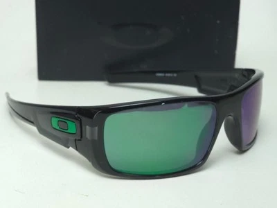 NUEVAS GAFAS DE SOL OAKLEY CIGÜEÑAL Marco de tinta negra / Lente Jade Iridio Foto 1 de 4
