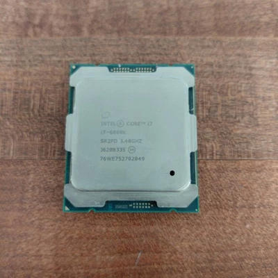 Intel i7-6800K SR2PD Desktop Processor (3.4 GHz, 6 Cores, LGA 2011-3) Broadwell - Image 1 of 2