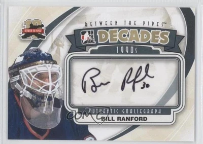 2011 ITG Between the Pipes Authentic Goaliegraph Decades 1990s Bill Ranford Auto - Image 1 of 2