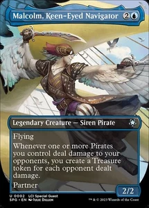 MTG MALCOLM, KEEN-EYED NAVIGATOR 2 EXC NAVIGATORE DAGLI OCCHI ACUTI SPG LCI IT - Imagen 1 de 1