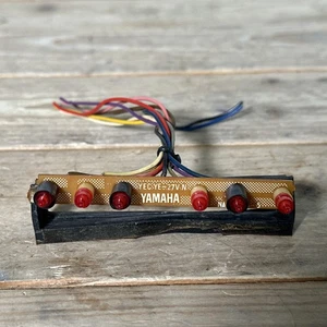 Yamaha CR-2020 Power/Tone/Mute/FM/Stereo/OTS LEDS Assy NA06896-5 - Picture 1 of 4