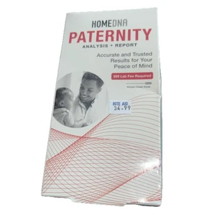 HomeDNA PATERNITY Test Analysis + Report, Accuracy Guaranteed!, SEALED Free Ship - Picture 1 of 1