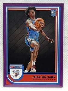 2022-23 Hoops #242 Jalen Williams Purple - Picture 1 of 2