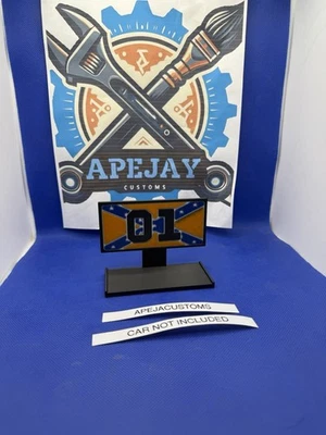 custom general lee stand 1/64 diecast display Hot wheels Hw Matchbox m2 - Image 1 of 4