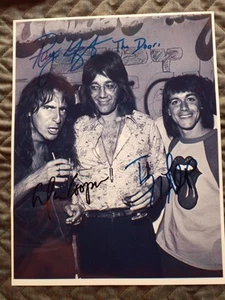 Doors RAY MANZAREK IGGY POP ALICE COOPER Authentic Signed Autograph 8.5x11 Photo - Bild 1 von 1