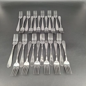 Oneida Silverware Flight II Stainless Forks Groups of 24 Flatware - Picture 1 of 10