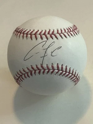 Carlos Correa Autographed Signed OML Baseball JSA Astros Twins - Image 1 of 4