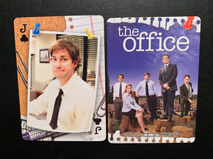 Swap Playing Card THE OFFICE Jim Halpert JOHN KRASINSKI Jack of Clubs 2020