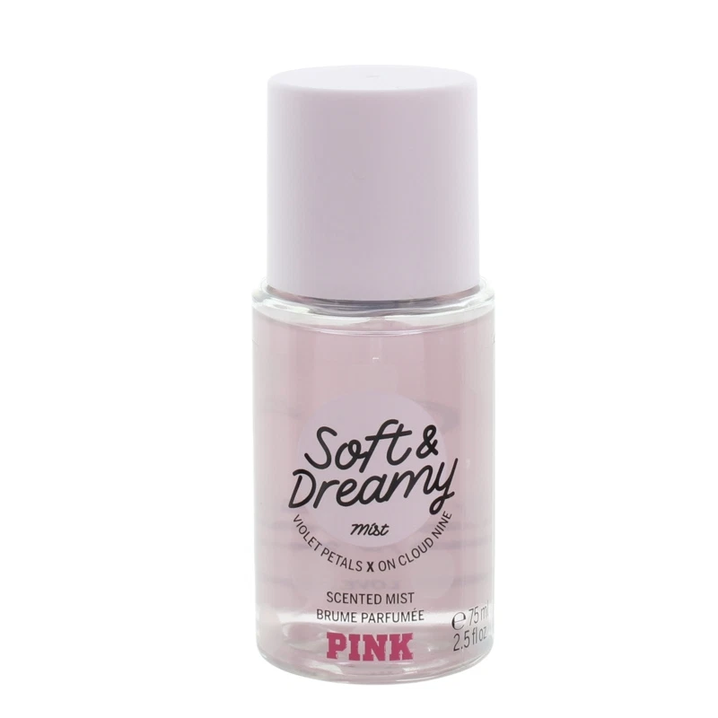 Victoria's Secret Body Spray Pink Soft & Dreamy Fragrance Mist 75ml Body Mist - Image 1 of 1