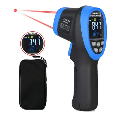 BTMETER Laser Pyrometer Infrarot Thermometer 30:1 Infrarotthermometer bis 1500°C - Bild 1 von 4