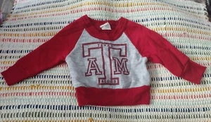 Texas A&M Aggies Vintage Toddler Pullover Sweater Size 6months Made In USA - Picture 1 of 5