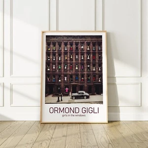 Ormond Gigli New York City 1960 "Girls in the Windows" Poster, No Frame - Picture 1 of 5
