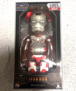 Limited BER@BRICK x Marvel IRON MAN Mark5 400% happy lottery last award jP - Picture 1 of 12