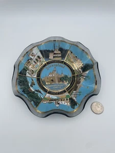 Vintage 1970´s Disneyland Glass Candy Dish Ashtray - RARE Disney Collectors Item - Picture 1 of 2