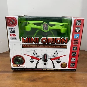 MINI ORION LIVE FEED DRONE 2.4 GHz 4.5 CH RC LCD Screen Drone HD720p NOB - Picture 1 of 13
