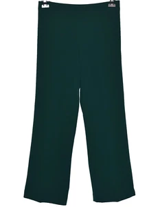 NWT ZARA Green High Rise Wide Leg Pants Size L - Picture 1 of 7