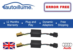 Audi A7 4G 10 - 18 Sweeping Dynamic Sequential Indicator Adaptors Plug and Play - Picture 1 of 9