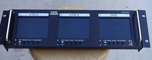 TOTEVISION LCD-500x3 Rack Mount NTSC/PAL 5.6" TFT LCD Monitor - TESTED!!! - Picture 1 of 5
