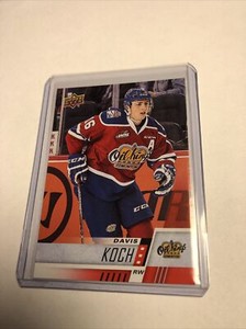 2017-18 UD CHL Davis Koch Base Red Border #27 Blaster Exclusive SP