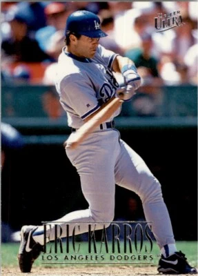1996 Fleer Ultra #220 Eric Karros Los Angeles Dodgers - Image 1 of 2