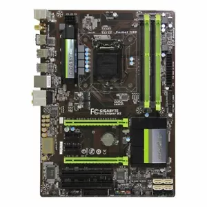 PER GIGABYTE G1.Sniper B5 scheda madre Intel B85 LGA1150 DDR3 HDMI con I/O - Foto 1 di 4