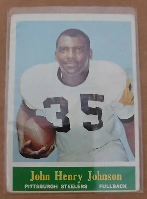 1964 Philadelphia John Henry Johnson #144 - Image 1 of 2