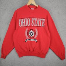 Vintage Ohio State Buckeyes Sweatshirt Men's XL Sweater Crewneck 90s Spellout