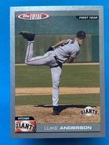 2004 Topps Total Silver Luke Anderson #861