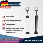 Carbon Fiber Bow Holder Rack Folding Archery Bow Holder Rack Bracket Universal