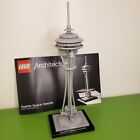 LEGO ARCHITECTURE: Seattle Space Needle (21003) Clean & Complete W/ Inst. No Box