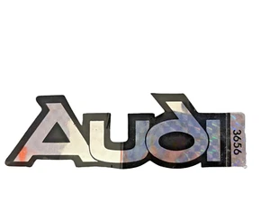 ANCIEN AUTOCOLLANT STICKER AUDI VOITURE OFFICIELLE - Picture 1 of 1