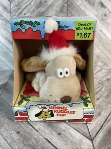 Vintage KENNEL KUDDLEE Plush Puppy Dog Animal Ornament - Picture 1 of 7