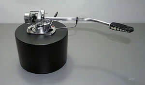 Tonearm Base MATT BLACK / Tonarmbasis for SME Models - Picture 1 of 2