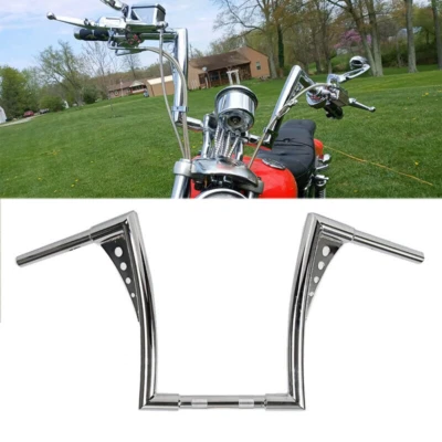 Manillar nuevo para Harley Sportster XL 883 1200 FLS 14" pulgadas elevación mono Foto 1 de 4