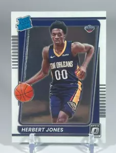 Tarjeta de novato 2021-22 Panini Donruss Optic #157 Herbert Jones base clasificación RC - Imagen 1 de 2