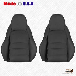Chevy Corvette 2005 a 2013 techo de conductor y pasajero cubierta de cuero perforado negro - Imagen 1 de 5