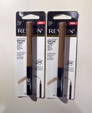 (2) Revlon ColorStay Waterproof Brow Tint Taupe 700 0.06 fl oz NEW