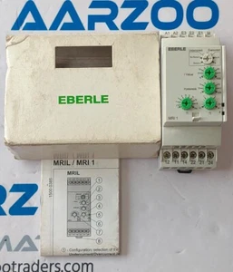 EBERLE MRIL/MRI 1 0400 15 740 100 RELÈ monitor corrente/tensione - Foto 1 di 8