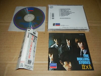 The Rolling Stones "12 x 5" Japan CD w/OBI P33L-25008 3300Yen Foto 1 de 3