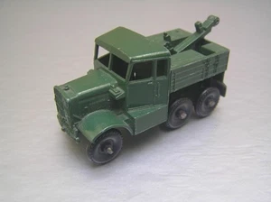 Matchbox Regular Wheels #64 Scammell Breakdown Military Tow Truck Lesney England - Picture 1 of 7